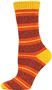 QT Feet Womens Recycled Birdseye Stripe Crew Socks
