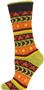QT Feet Women Recycled Sun, Moon, Stars Crew Socks