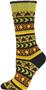 QT Feet Women Recycled Sun, Moon, Stars Crew Socks