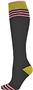 QT Feet Womens Recycled Three Stripe Knee Socks