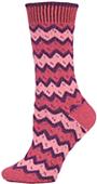 QT Feet Womens Recycled Zuni Fairisle Crew Socks QT Feet Womens Recycled Zuni Fairisle Crew Socks