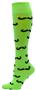 Red Lion Mustache Athletic Socks