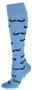 Red Lion Mustache Athletic Socks