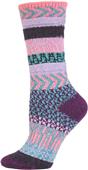QT Feet Women Recycled Sunrise Fairisle Crew Socks QT Feet Women Recycled Sunrise Fairisle Crew Socks