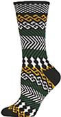 QT Feet Womens Surfs Up Fairisle Crew Socks QT Feet Womens Surfs Up Fairisle Crew Socks