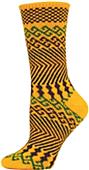 QT Feet Womens Surfs Up Fairisle Crew Socks QT Feet Womens Surfs Up Fairisle Crew Socks