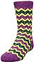QT Feet Kids Recycled Zuni Fairisle Crew Socks