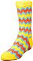 QT Feet Kids Recycled Zuni Fairisle Crew Socks
