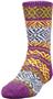 QT Feet Kids Recycled Prairie Fairisle Crew Socks
