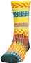 QT Feet Kids Recycled Sunrise Fairisle Crew Socks