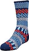 QT Feet Kids Surfs Up Fairisle Crew Socks QT Feet Kids Surfs Up Fairisle Crew Socks