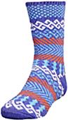 QT Feet Kids Surfs Up Fairisle Crew Socks QT Feet Kids Surfs Up Fairisle Crew Socks