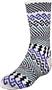 QT Feet Kids Surfs Up Fairisle Crew Socks