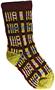 QT Feet Recycled Picnic Plaid Baby Socks