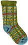 QT Feet Recycled Picnic Plaid Baby Socks