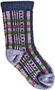 QT Feet Recycled Picnic Plaid Baby Socks