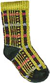 QT Feet Recycled Picnic Plaid Baby Socks QT Feet Recycled Picnic Plaid Baby Socks