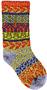 QT Feet Recycled Sunrise Fairisle Baby Socks