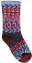 QT Feet Recycled Sunrise Fairisle Baby Socks