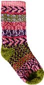 QT Feet Recycled Sunrise Fairisle Baby Socks QT Feet Recycled Sunrise Fairisle Baby Socks