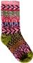 QT Feet Recycled Sunrise Fairisle Baby Socks