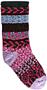 QT Feet Recycled Sunrise Fairisle Baby Socks