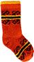QT Feet Recycled Atlantis Fairisle Baby Socks