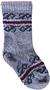 QT Feet Recycled Atlantis Fairisle Baby Socks