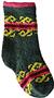 QT Feet Recycled Atlantis Fairisle Baby Socks