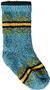 QT Feet Recycled Atlantis Fairisle Baby Socks