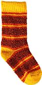 QT Feet Recycled Birdseye Stripe Baby Socks QT Feet Recycled Birdseye Stripe Baby Socks