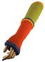 QT Feet Recycled Wonderland Fingerless Gloves