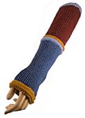 QT Feet Recycled Wonderland Fingerless Gloves QT Feet Recycled Wonderland Fingerless Gloves
