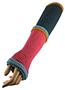 QT Feet Recycled Wonderland Fingerless Gloves