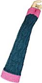 QT Feet Recycled 2 Tone Cable Fingerless Gloves