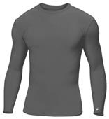 Badger Youth B-Fit L/S Crew Compression Shirts