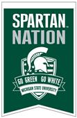 Winning Streak NCAA Michigan St Fan Nations Banner Winning Streak NCAA Michigan St Fan Nations Banner
