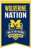 Winning Streak NCAA Michigan Fan Nations Banner Winning Streak NCAA Michigan Fan Nations Banner