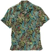 Edwards Unisex Tropical Leaf Camp Shirt Edwards Unisex Tropical Leaf Camp Shirt