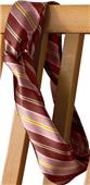 Edwards Womens Stripe Ascot Scarf