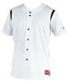 Rawlings Mock Button Baseball Jersey JI21 & YJI21