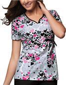 Cherokee Runway Womens V-Neck Scrub Top