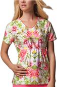 Cherokee Runway Womens V-Neck Scrub Top