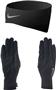 NIKE Dri-Fit Women's Running Headband/Glove Set