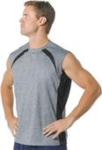 A4 Color Block Performance Muscle T-Shirts CO A4 Color Block Performance Muscle T-Shirts CO