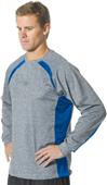A4 Color Block Performance Long Sleeve T-Shirts