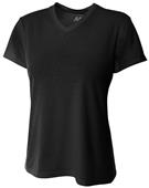 A4 Women's Short Sleeve Fusion V-Neck T-Shirts A4 Women's Short Sleeve Fusion V-Neck T-Shirts