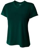 A4 Women's Short Sleeve Fusion V-Neck T-Shirts A4 Women's Short Sleeve Fusion V-Neck T-Shirts