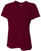 A4 Women's Short Sleeve Fusion V-Neck T-Shirts A4 Women's Short Sleeve Fusion V-Neck T-Shirts