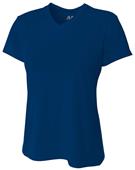 A4 Women's Short Sleeve Fusion V-Neck T-Shirts A4 Women's Short Sleeve Fusion V-Neck T-Shirts